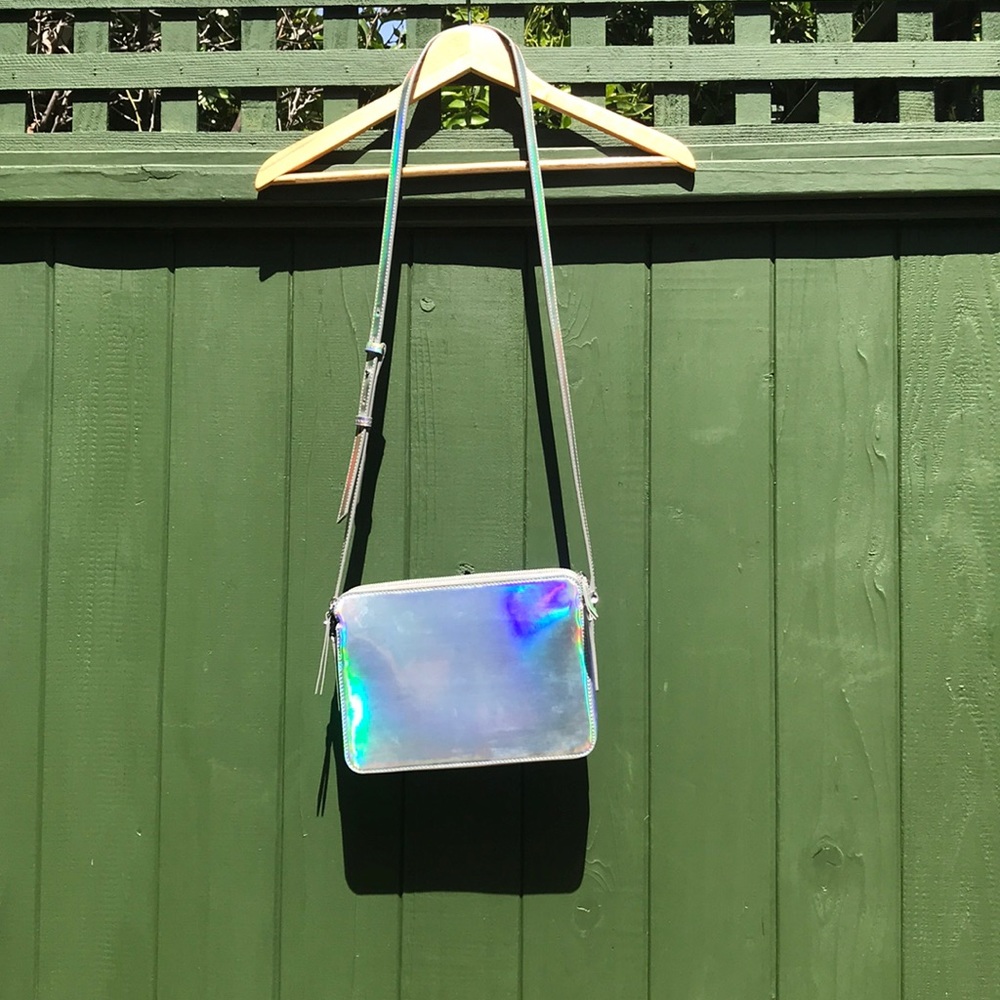 Iridescent purse